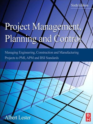 cover image of Project Management, Planning and Control